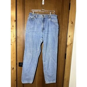 Vintage Levi's 551 Relaxed Fit Tapered Leg Jeans Made Canada‎ Women's 14 32x30